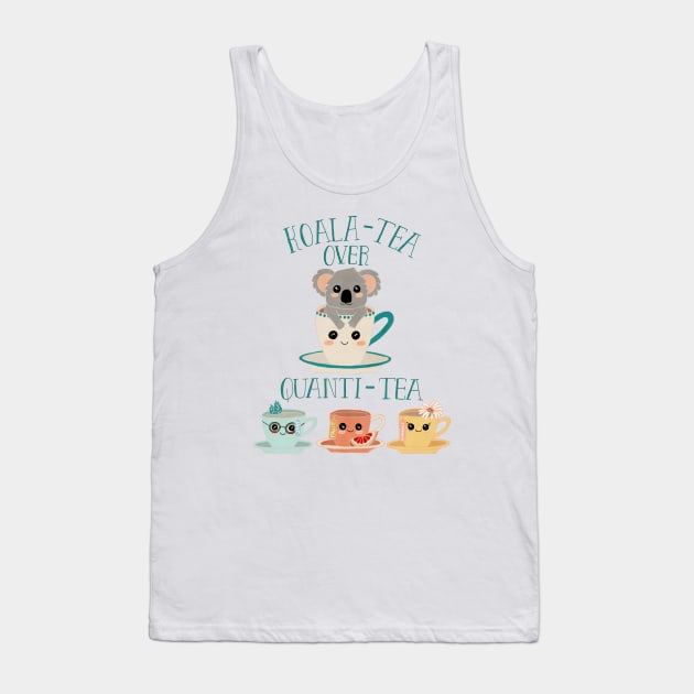 Koala-Tea Tank Top by tangerinetane